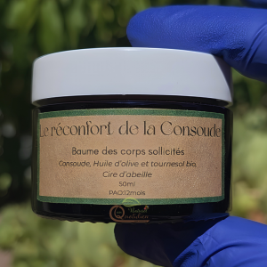 Baume de consoude : le réconfort naturel après l'effort