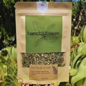Souffle de la forêt : infusion revitalisante aux notes végétales