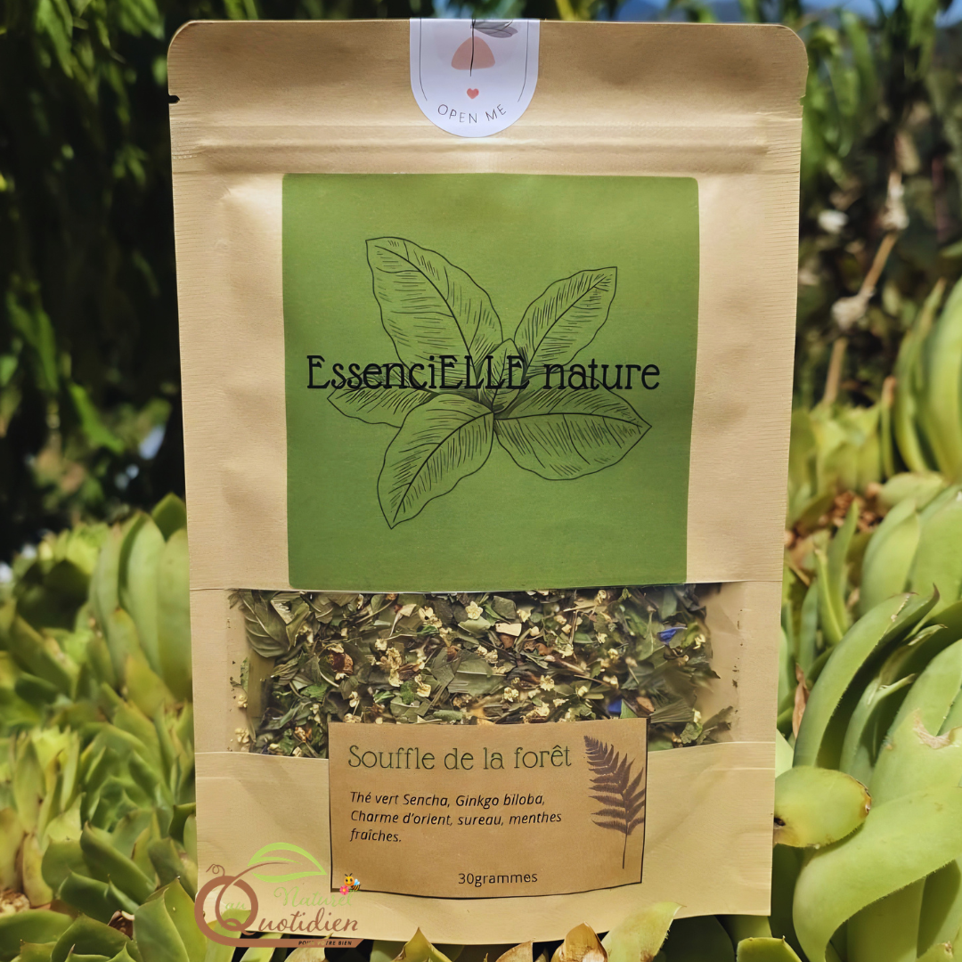 Souffle de la forêt : infusion revitalisante aux notes végétales